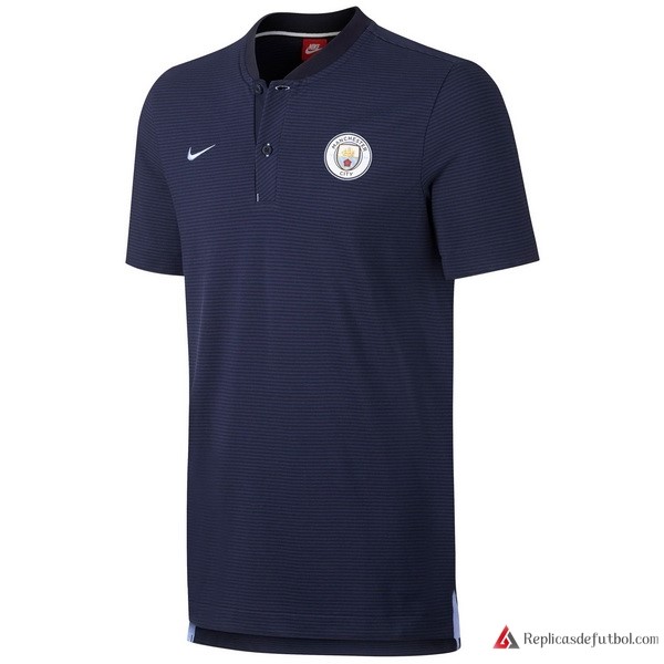 Polo Manchester City 2017-2018 Azul Marino